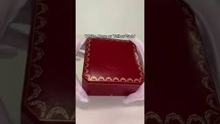 Unboxing a 10000 Cartier Love Bracelet cartier lovebracelet unboxing [upl. by Midian]