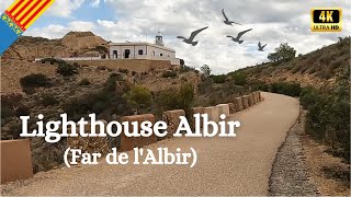 Walk To Lighthouse Albir Serra Gelada Nature Park Spain In Late October 2024 [upl. by Langelo778]