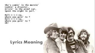 Creedence Clearwater Revival  Molina  Lyrics Meaning [upl. by Botzow947]