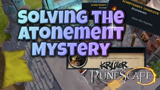 Solving the Atonement Mystery  Archaeology Armadylean  Runescape 3 [upl. by Fredette]