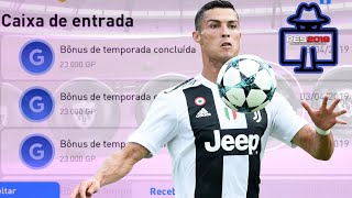 EU USO HACK PRA CONSEGUIR GP PES 2019 MOBILE [upl. by Norwood]