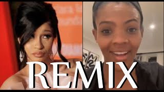 Candace Owens Vs Cardi B  Okurrr REMIX [upl. by Fleisher]