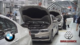 BMW Brilliance Plant Dadong China North extension  宝马华晨工厂大东 [upl. by Ocirnor]