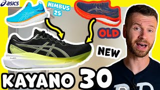 All NEW Stability  2023 Asics GelKayano 30 Review  Kayano 30 vs 29  Kayano 30 vs Nimbus 25 [upl. by Anwat895]