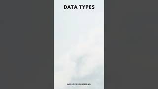 JAVA Data Types  Java interview question  Types of Data Types  javainterviewquestions  shorts [upl. by Ahsuatal736]