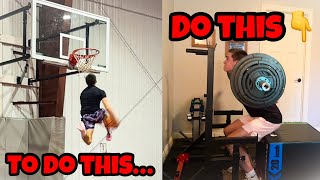 5’11” 16 YO Dunk Session and Full Body Workout [upl. by Drexler35]