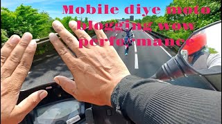 motovlogs with mobile  phone se motovlogs kaise kare [upl. by Llenet]