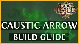 Path of Exile Caustic Arrow Occultist Build Guide PoE 36 2019 [upl. by Aranaj]