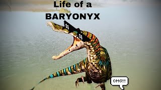 BARYONYX GAMEPLAY THE CURSED ISLE [upl. by Goldstein]