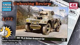 Unboxing 311  Daimler Armoured Car Mark II  IBG 72145 [upl. by Yesiad]