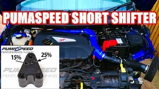 Pumaspeed short shifter FIESTA ST part 10 [upl. by Esirahs]