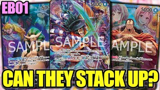 Are the EB01 Leaders Any Good  One Piece Card Game Meta Breakdown [upl. by Netniuq]