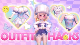 10 Trendy Royale High Outfit Hacks 4 [upl. by Aurore]