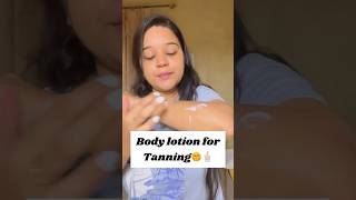 Body lotion for tanning 🧴🌞❤️‍🔥 shortvideos sunscreen youtubeshorts hack skincare beauty [upl. by Rozina]