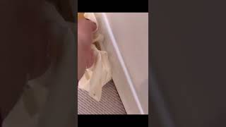 How to remove tape after cutting edges fypシ゚viral diy diypainting viralvideo [upl. by Trevorr]