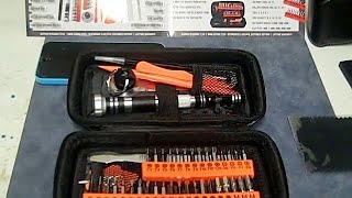 Precision Screwdriver Set Review  Scanditech Screwdriver Set for iPhone Repair Laptop Repair [upl. by Namrac]