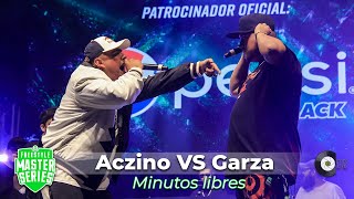 Aczino Vs Garza Minutos libres  FMS México  Temporada 3 Jornada 1 Monterrey [upl. by Ynavoeg]