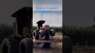 Swaraj ki power Harrow nishudashwal automobil farming farmer stunt modified song punjabison [upl. by Shena229]