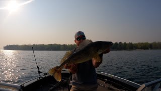 Minnesota Walleye Opener Weekend  Casting Jigs for Walleyes [upl. by Frentz]