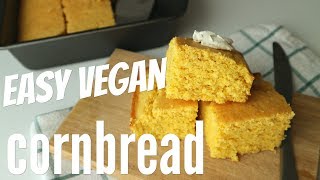 Easy Vegan cornbread  Saying goodbye to the LP Kitchen [upl. by Valli]