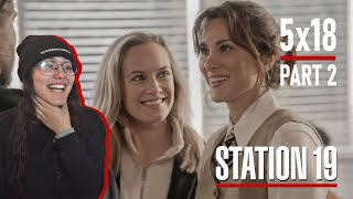 Station 19 5x18  SEASON FINALE  Crawl Out Through the Fallout REACTION 22  comments [upl. by Suired]