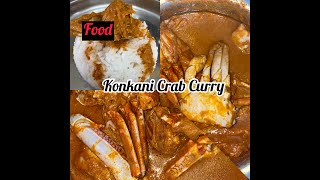 KONKANI CRAB CURRY  HOW to MAKE CRAB CURRY SEAFOOD RECIPE  MONSOON RECIPE CRABCURRY [upl. by Gnouh]