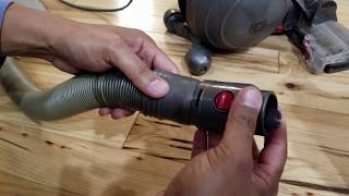 Dyson Ball  How to repair ripped Hose [upl. by Veneaux]