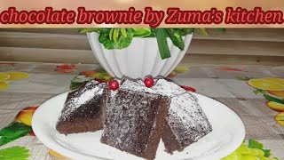 Chocolate brownie recipe  by Zumas kitchen  plz subscribe my YouTube channel  Zumas kitchen [upl. by Ylrebmik640]