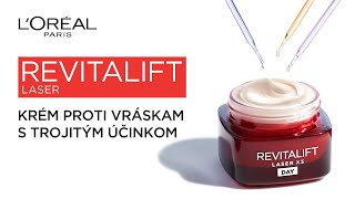 Revitalift Laser X3 Krém proti vráskam [upl. by Ainoek]