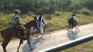 crossing International border BTW India Pakistan wagha BorderReturn from India to wagha border 01 [upl. by Nitsirt]