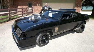 Mad Max Fan Recreates Original Interceptor Car [upl. by Dazraf]