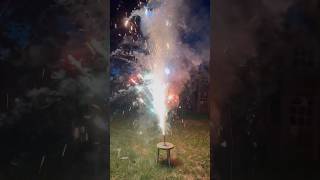 TriColor Firework Fountain  Horse Brand 2024 4thofjuly pyromagic pyrotechnics [upl. by Rebmit]