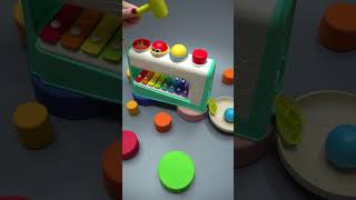 Game 🔴🔵🟡Xylophone Hammer and Balls balls xylophone [upl. by Nwahsir]