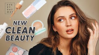 FULL FACE Using ONLY CLEAN BEAUTY [upl. by Anette985]