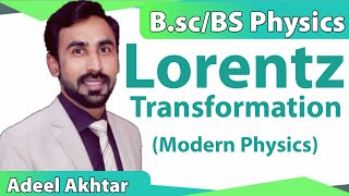 Lorentz Transformations in Urdu Hindi [upl. by Ecinrahs]