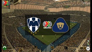 MONTERREY vs PUMAS  LIGA MX  EA Sports  PSD1EZ [upl. by Hoban]