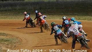 2014 Aussie Dirt Track Titles At Cowra [upl. by Unam464]