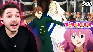 KONOSUBA Season 3 Episode 10 Reaction [upl. by Esyahc]