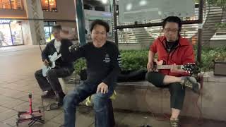 BOØWY cover大曽根駅路上ライブ [upl. by Stolzer]