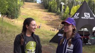 Kristi Knecht Flagstaff Sky Race 39k PostRace Interview [upl. by Aihpled]