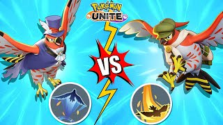 Talonflame Fly Vs Brave Bird  Pokemon Unite [upl. by Kcirreg]