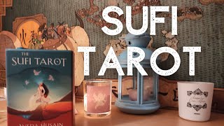 🤍✨SUFİ TAROT DESTESİ 🌠 KUTU AÇILIMI🦢🌊 [upl. by Rotberg]