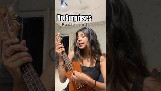 No Surprises  Easy Ukulele Tabs😍 ukuleletutorial ukulelefingerstyle shorts [upl. by Bonita]