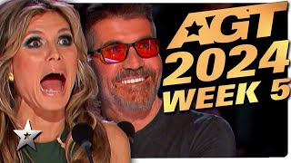 Americas Got Talent 2024 ALL AUDITIONS  Week 5 [upl. by Smitt]