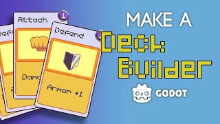 How to Make a Roguelike Card Game on Godot [upl. by Knowle]