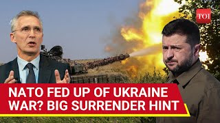 NATOs Big Surrender Hint To Putin Ukraine Will Have To Concede Territory To Russia  Details [upl. by Meredi]