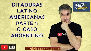 Ditaduras na América Latina  Resumo para o ENEM e vestibular  aula de história [upl. by Hgielyk]