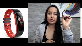 iWownFit i6 HR C Smartband Review What it Does amp How it Compares to i6 HR [upl. by Dibbell]