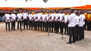 Thika High School Amani club recite a Shairi [upl. by Sira]