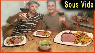 Sous Vide Rinderfilet 7 Wochen abgehangen  YouTube Männertreffen Mr Fricki  Kohlers Foodblog [upl. by Amory]